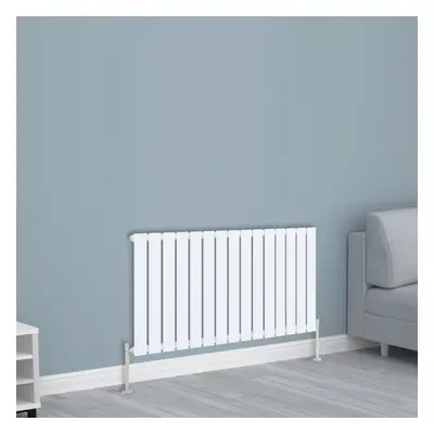 (600x1020mm Single, White) NRG Horizontal Vertical Flat Panel Designer Radiator Central Heating 