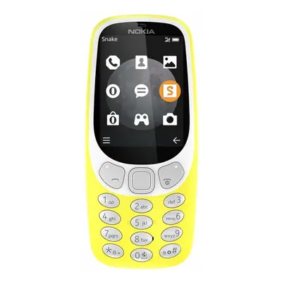 (Yellow) Nokia Single Sim | 3G | 64MB | 64MB RAM