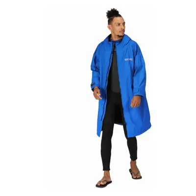 (LXL, Blue) Regatta Outdoor Active Unisex Waterproof Zip Surfing Beach Changing Robe