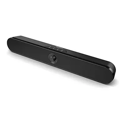 MAJORITY Atlas Portable Bluetooth PC Soundbar | Watts Stereo Sound | Speaker with Hours Playback