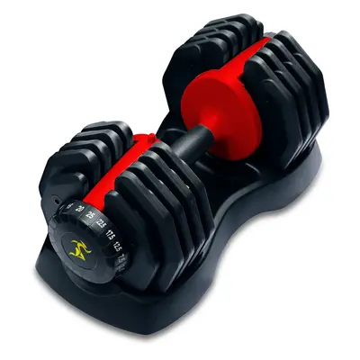 Strongology Urban25 Single Home Fitness Black Red Adjustable Smart Dumbbells from 2.5kg upto 25k