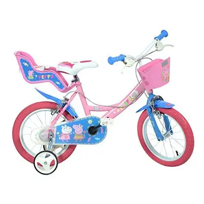 (14" Wheel) Peppa Pig Children's Bicycle - Pink