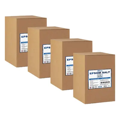 (4 x 25Kg) Epsom Salt Medical Grade 25Kg Box Vegan Vegetarian