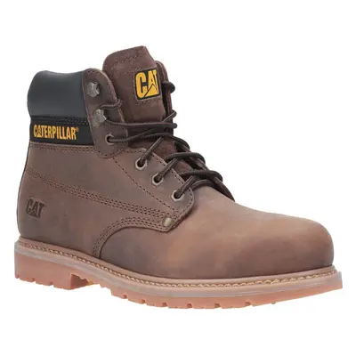 Caterpillar Men's Powerplant GYW Safety Boot Brown