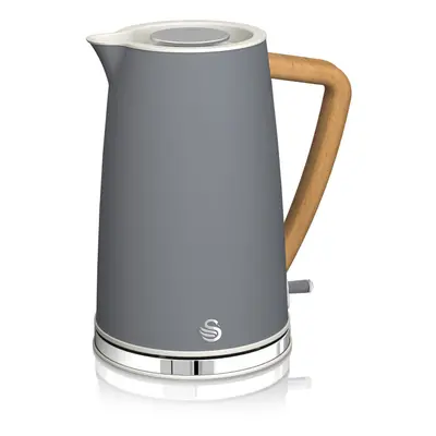 (Swan 1.7L Nordic Style Cordless Kettle Grey) Swan 1.7L Nordic Style Cordless Kettle