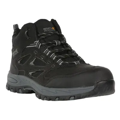 (9 UK, Black/Granite) Regatta Mens Mudstone Safety Boots