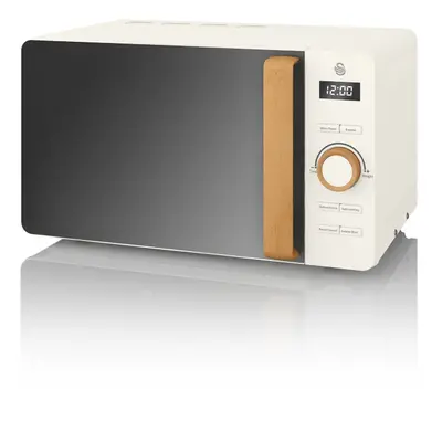 (Swan 20L Nordic Digital Microwave White) Swan Nordic Digital Microwave - 20L