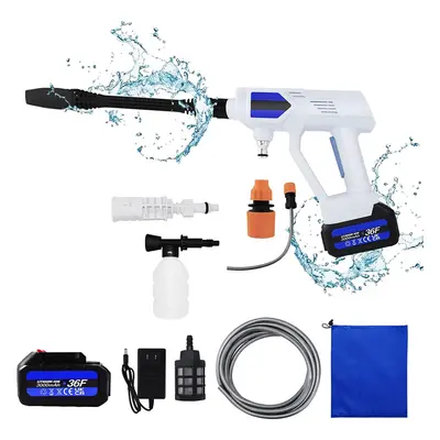 (with Batteries Extension Rod, Adjustable Nozzle, 300ml Foam Pot, 16.4ft Hose with Filter and St