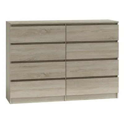 (8 Drawer) MODERN - Sonoma Light Oak Chest Of Drawers