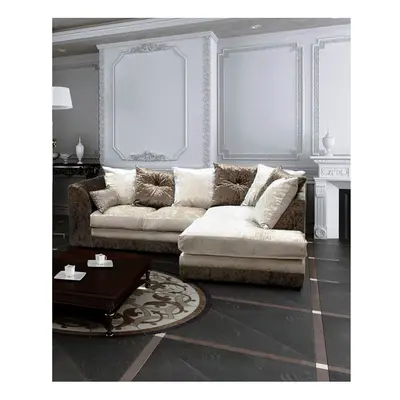 (Right hand corner) Bella Crushed Velvet Corner sofa