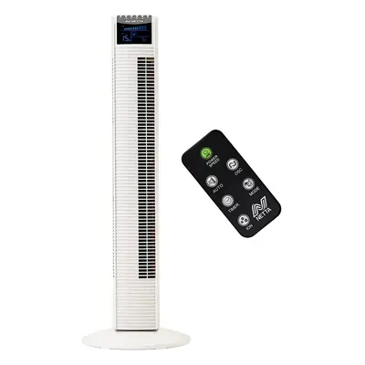 NETTA 36" Tower Fan with Remote Control - White- 60W