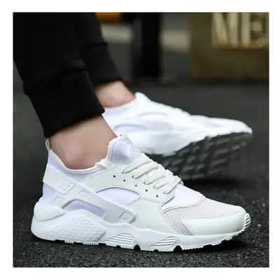 (White, EU38=US6.5=UK5.5) Men Comfortable City Running Trainers Sneakers Triple Shoes