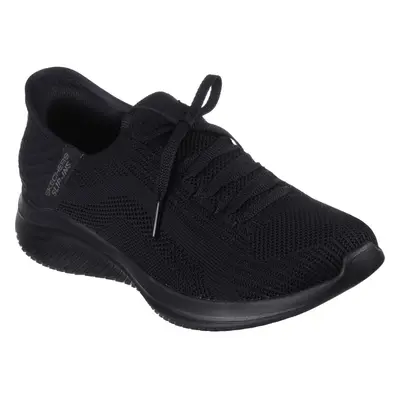 (Black Black, UK 7) Skechers Slip Ins Ultra Flex 3.0 Brilliant Womens Ladies Black Handsfree Tra