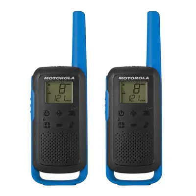 (Blue) Motorola T62 PMR446 2-Way Walkie Talkie Radio