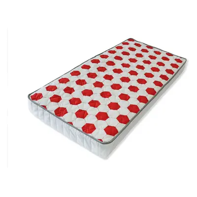 (Soccer Red, Single) Soccer Value Children's Spring Mattress