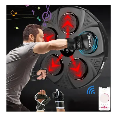 (Have gloves) Smart electronic music boxing machine, wall-mounted boxing machine, smart boxing t