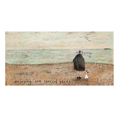 Sam Toft (Enjoying our Special Place) x x 4cm Canvas Print