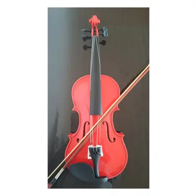 (4/4, Red) Violin full maple spruce with bow rosin