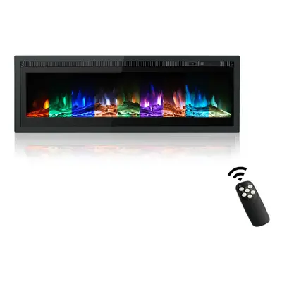 (102cm/40") M.C.HausWIFI Electric Fireplace Metal Panel Heater