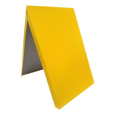 (Yellow, No) A-Board Pavement Sign Board Stand Metal A1 Posters