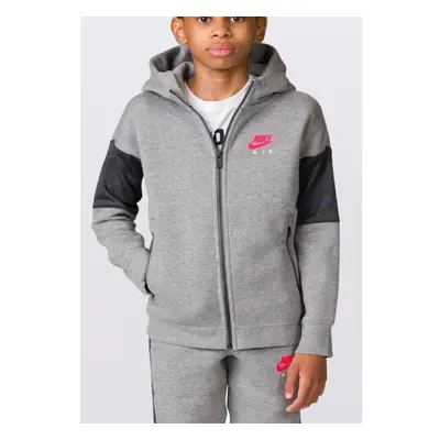 (856179 Nike Boys tracksuit Grey L) Nike Air Boys NSW Tracksuit