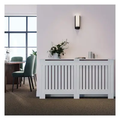 (Large Radiator Cover 152*19*81 CM) Modern Chelsea Radiator Covers MDF Board Radiator Cabinet