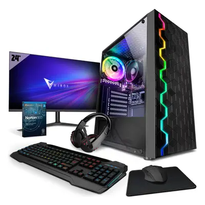 ( VI-2 | AMD Athlon PRO 300GE | Vega | 8GB RAM | 1TB HDD | 240GB SSD | Win | WiFi | 24" Monitor 