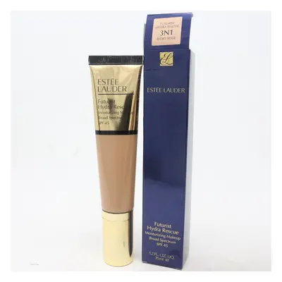 (3N1 Ivory Beige) Estee Lauder Futurist Hydra Rescue Moisturizing Makeup Spf 1.2oz New With Box