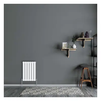 (Horizontal 600x408mm - Double) NRG Flat Panel Designer Bathroom Central Heating Radiator Gloss 