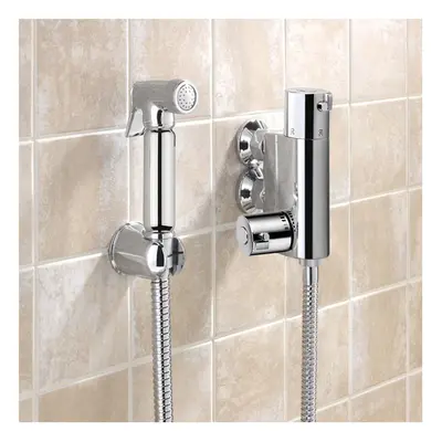 Bidet Douche & Mini Thermostatic Bar Valve with Spray Kit