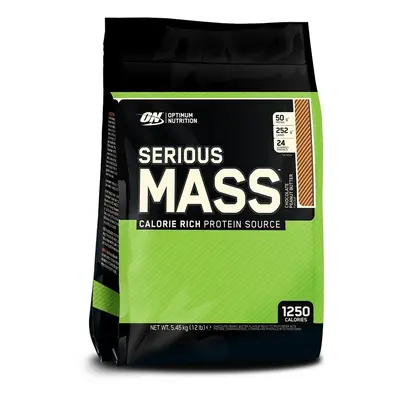 (Chocolate Peanut Butter, 5.44kg) Optimum Nutrition Serious Mass