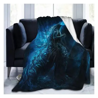 (150CM X 200CM) Godzilla Soft Microfleece Blankets are Used for Home Decoration,Flannel Blankets