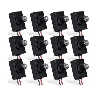 12 Packs Dusk to Dawn Sensor for Outdoor Lighting 120V Switch