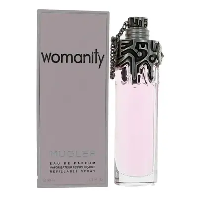 Womanity by Thierry Mugler 2.7 oz EDP refillable spray womens