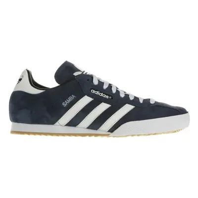 (8) adidas Originals Samba Super Suede Trainers - Navy