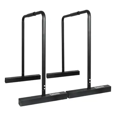 (80cm) Parallel DIP BARS Home Gym Parallettes for Body Weight Crossfit Workout Station