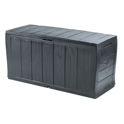 Keter Sherwood Patio Storage Box Outdoor Garden Furniture 270L