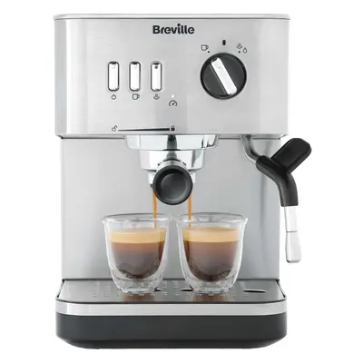 Breville VCF149 Espresso Coffee Machine - Silver