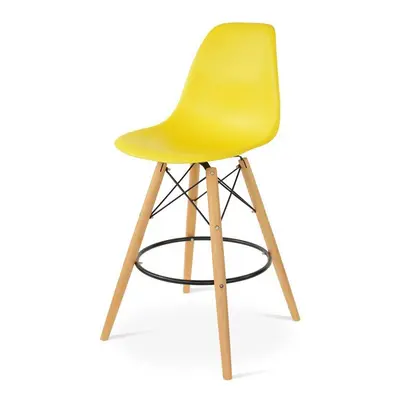 (YELLOW ) Classic Design Eiffel Tower Inspired Bar stool