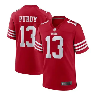 (Men's-XXXL, Scarlet) T-Shirt San Francisco 49ers Brock Purdy Jersey - Men's/Women's/Youth