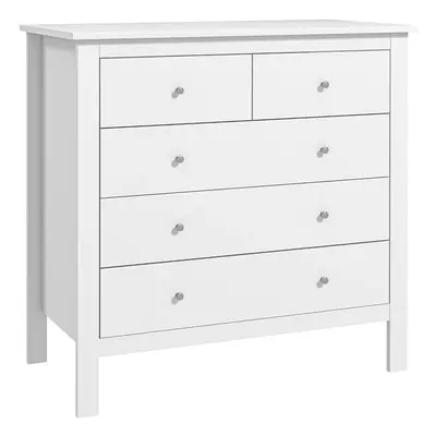 HOMCOM Modern Chest Of Drawers, Drawer Unit Storage Chest for Bedroom