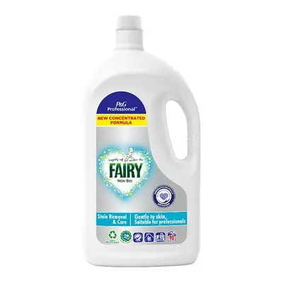 Fairy Professional Non Bio Washing Liquid Laundry Detergent, washes 4.05L Dermatologically Teste