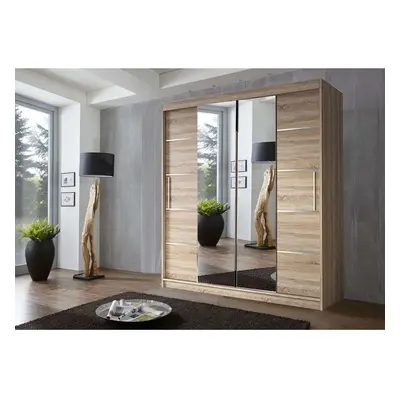 (203 cm, Oak/Sonoma) Oslo Sliding Door Wardrobe In sizes and Colors