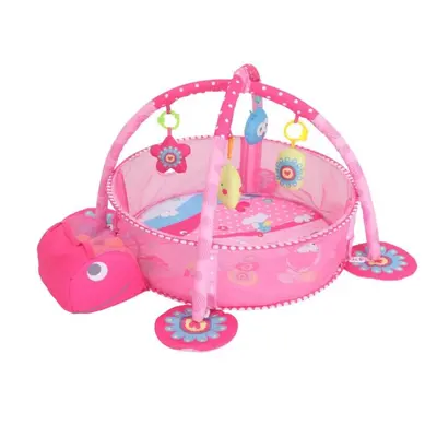 (Pink ) Baby Gym in Activity Play Floor Mat Ball Pit & Toys Babies Playmat