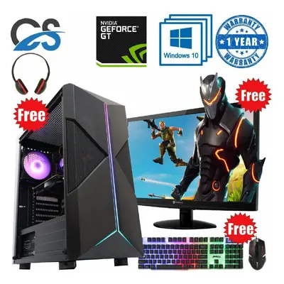 (1TB HDD, 2GB NVIDIA GT 730) PYRO Gaming PC Intel i5 1TB HDD 8GB RAM GT730