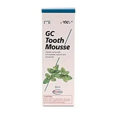 GC Tooth Mousse Toothpaste 35ml Mint, Pack of (2X 36ml)