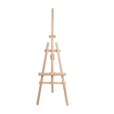 (Natural) Wooden Easel 1800mm High Blackboard Holder Display