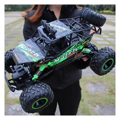 (Green) Kids Toy RC Car Truck Off-Road Vehicle 2.4G Remote Control Buggy UK 1:12 Crawler