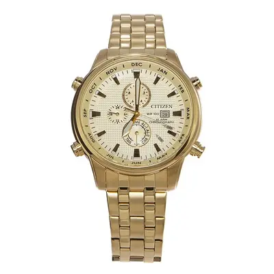 Citizen Men's Chronograph Gold Plated Watch A13882-50P