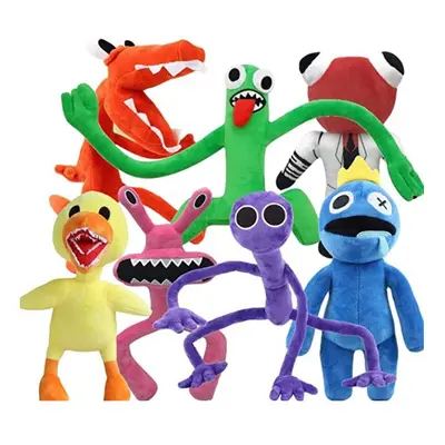 (7PCS/SET) Rainbow friends roblox Kids Plush Toy Stuffed Doll